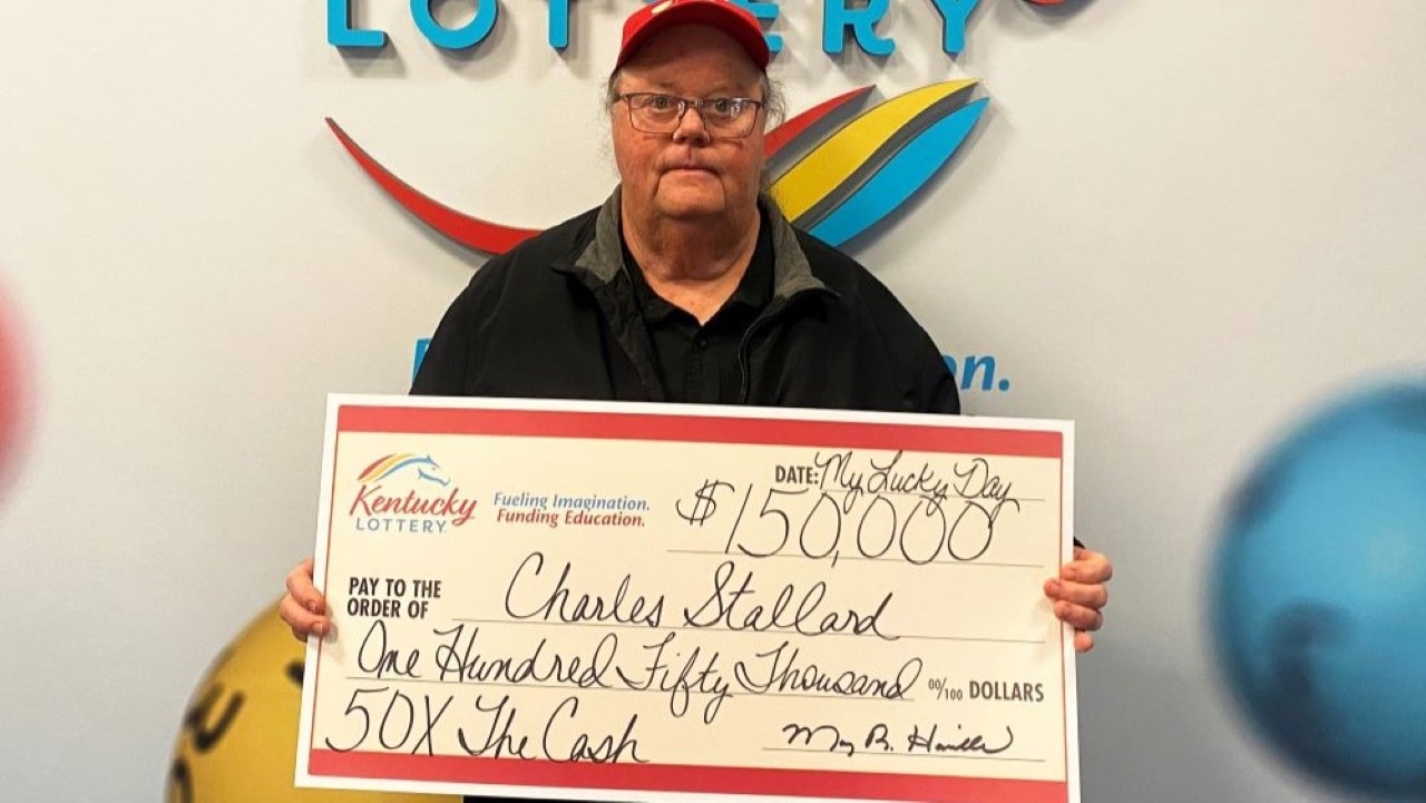 Kentucky man pays off mortgage with 6-figure lottery scratch ticket win