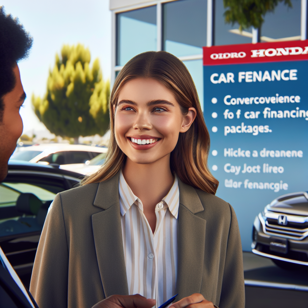 Experience the Joy of Driving with Honda’s Hassle-Free Car Finance Packages